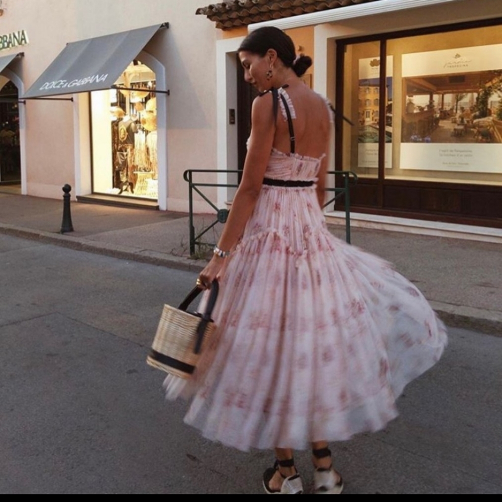 BHLDN Needle & Thread Dress size US 6 $509 - Picture 9 of 15